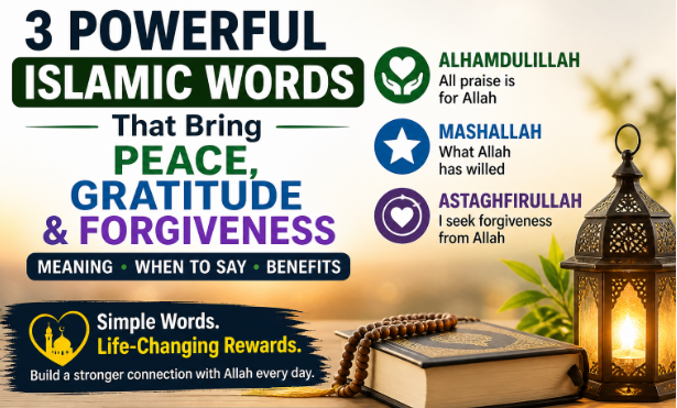 Alhamdulillah Mashallah Astagfirullah