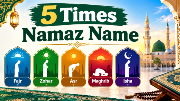 5 Times Namaz Name